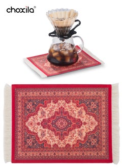 Buy 1pc Coffee Mat, Coffee Pad, Coffee Pot Mat, Coffee Cup Mat, Rubber Mouse Pad, Coffee Coaster Table Mat in Saudi Arabia