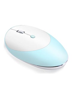 Buy Wireless Optical Mouse Blue/White in Saudi Arabia