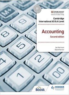 اشتري Cambridge International As And A Level Accounting Second Edition في الامارات