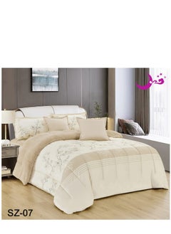 Buy Moon Fur Winter King Size 6 Pieces Bedspread Quilt Set Double Size 250x230cm in Saudi Arabia