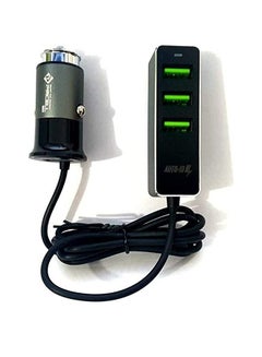 Buy LDNIO C61 Fast Car Charger Auto-ID With 4 USB Ports in Egypt