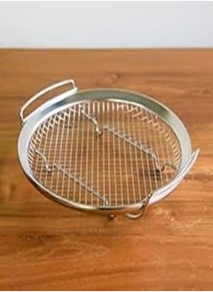 Buy Stainless Steel Strainer with Double Ear Handles, Strainer for Grilling or Frying in Egypt