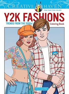 اشتري Creative Haven Y2K Fashions Coloring Book Trends From The 2000S في الامارات