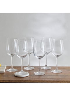 اشتري Aqua Crystal 6-Piece Stemware Glass Set 540 ml في السعودية