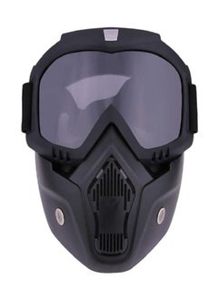 Buy Motorcycle Helmet Face Mask Goggles Shield Glasses Eyewear Protective Full Face Mask Riding Safety Face Shield for Windproof Ski Snowboard Snowmobile in UAE