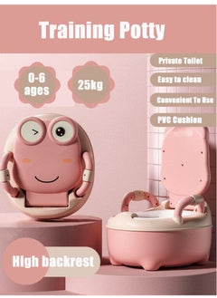 Buy Potty Training Seat Potty training toilet with lid for kids Toddler Potty Chair with Soft Seat Training Potty System Easy to Clean and Easy to Use Potty Training Seat Children's Training Toilet in Saudi Arabia