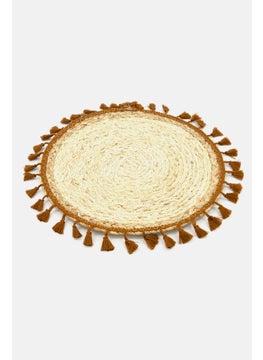 Buy Round Woven Placemat, Assorted in UAE