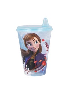 اشتري Easy Sipper Tumbler Frozen Ii Blue Forest 430ml في الامارات