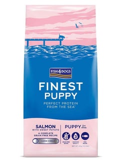 Buy Puppy Salmon Sweet Potato Large Kibble Dry Food 6kg in UAE