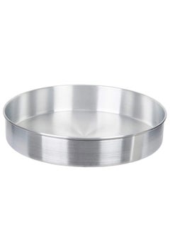 Buy Cake Pan Round Aluminium Heavy Guge Baking Tray 33.5 X 5.5cm in UAE