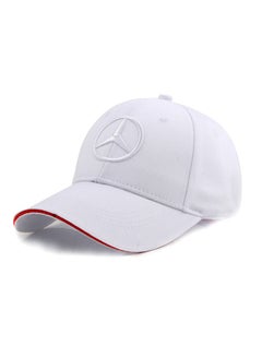 Buy Mercedes Benz Logo Embroidered Adjustable Baseball Caps for Men and Women Hat Travel Cap Car Racing Motor Hat in UAE