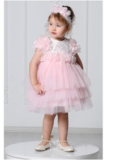 Buy Baby Dress - Lilac by VIABAMBINO in UAE