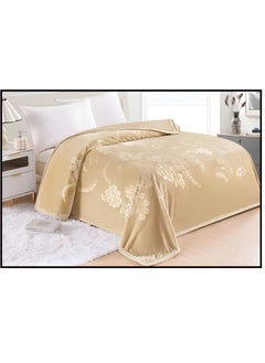 Buy 2-Ply Blanket for Single and Twin Beds (220x160cm) - Reversible, Dual-Sided Comfort in Saudi Arabia