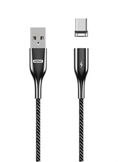 Buy Remax RC-158a Magnetic Series Type-C Charging Cable - Black in Egypt