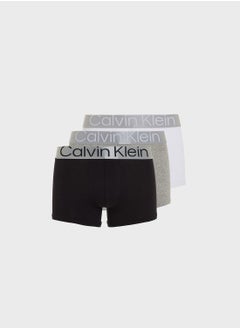 Buy 3 Pack Logo Band Trunks in Saudi Arabia