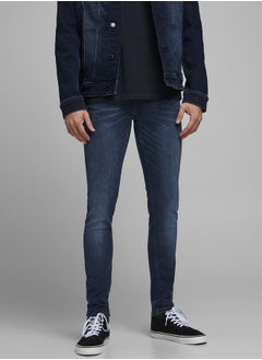 Buy Solid Skinny Fit Jeans in Saudi Arabia