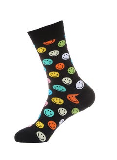 Buy Unisex Absorb Sweat and Deodorize Socks 3 Pairs High Quality Socks One Size Fits All in UAE