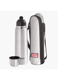 Buy Bullet Vacuum Flask With Flip Lid And Pouch 500 ml in UAE