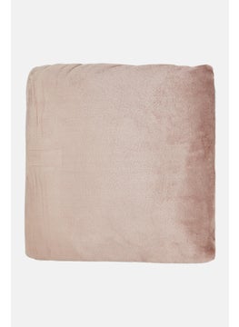 اشتري Solid Fleece Blanket 150 x 200 cm, Pink في الامارات