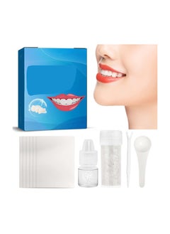 اشتري Tooth Repair Kit, A1 Temporary Fake Teeth Replacement Glue Kit for Restoration of Missing & Broken Teeth Replacement Dentures, Moldable Teeth Suitable, Diy Dental Repair, for Men and Women في السعودية