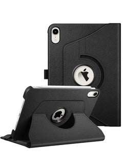 Buy Rotating Case for iPad Mini 6 (6th Generation 8.3 Inch) - 360 Degree Swiveling Stand Protective Back Cover, Auto Wake/Sleep Feature for iPad Mini 6 2021 Model (Black) in UAE