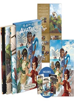 اشتري Avatar The Last Airbender Team Avatar Treasury Boxed Set Graphic Novels by Hicks, Faith Erin - Wartman, Peter - Matera, Adele Paperback في الامارات