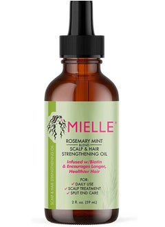 Buy Mielle - Rosemary Mint, Scalp & Hair Oil, Infused Biotin & Encourges Growth For Daily Use, Scalp Treatment, Split End Care & Scalp & Strengthening Oil in UAE