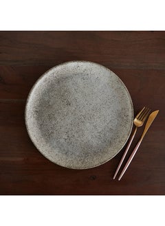 Buy Concrete Dinner Plate 29 x 2.5 x 29 cm in Saudi Arabia