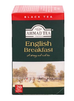 اشتري عبوة شاي إنجليش بريكفاست تحتوي على 20 كيساً 40غرام في الامارات