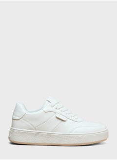 Buy Lace Up Low Top Sneakers in Saudi Arabia