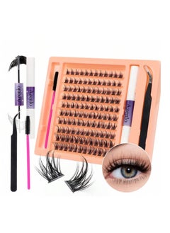 Buy Clusters 120Pcs Individual Cluster Lashes Lash Extension in Egypt