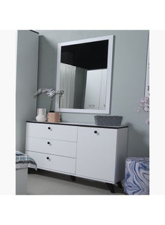 Buy Wellington 3-Drawer 1-Door Master Dresser Without Mirror 41 x 75 x 120.2 cm in Saudi Arabia