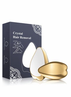 اشتري Upgraded 3rd-Generation Crystal Hair Eraser, Crystal Hair Remover for Women في السعودية