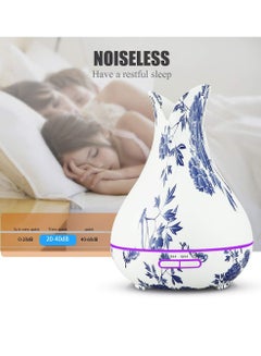 Buy Aromatherapy Essential Oil Diffuser Cool Mist Humidifier 400ml in UAE
