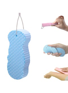 Buy Exfoliating Bath Sponge, Super Soft Exfoliating Bath Sponge, Baby Bath Sponge, Dead Skin Remover for Body, Skin Friendly and Reusable, Shower Sponge for Adults & Kids (Assorted Colors) in Egypt