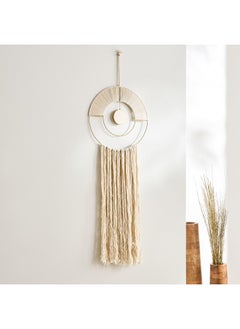 Buy Enzo Cotton Cord with Chain Hanging Wall Decor 83 x 30 cm in Saudi Arabia