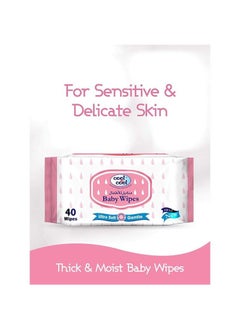 Buy Baby Wipes 40S Pack Of 4S in UAE