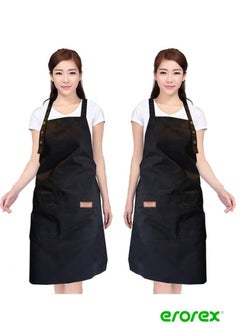 Buy Apron with Pockets Home Cotton Apron for Kitchen Cooking in Saudi Arabia