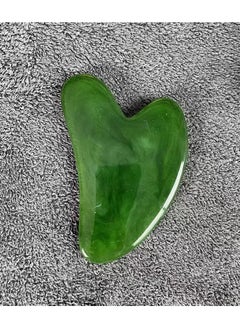 Buy Heart Shaped Gua Sha Board Resin Body Massager for Wrinkle Removal andSkin Care - Green in UAE