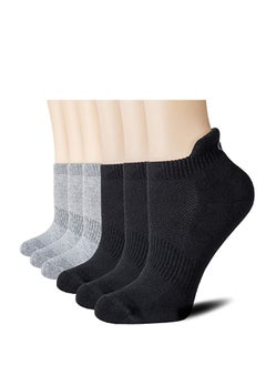 اشتري Socks, Athletic Running Socks Low Cut Sports Tab Socks for Men and Women Sports Socks, Pure Cotton, Breathable, Comfortable, High-Quality Athletic Socks (6 Pairs) في السعودية