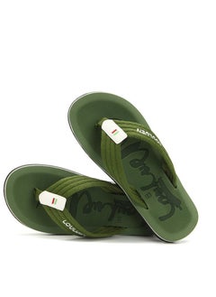 Buy 2023 Men's New Fashionable Outdoor Beach Flip-Flops Green in UAE