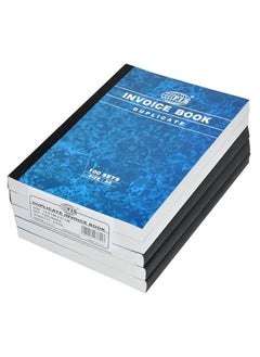 Buy 5-Piece FIS Duplicate Invoice Book, (100 Sets), A5 Size - FSDUINVA5 in UAE