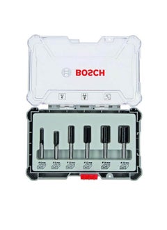 Buy Router Bits Set 6 Pcs Straight in UAE