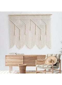 Buy Macrame Wall Hanging Large Boho Chic Woven Wooden Beads Handmade in Egypt