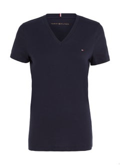 Buy Women's Heritage V-Neck T-Shirt, Navy in Saudi Arabia