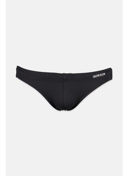 اشتري Women Drawstring Brand Logo Bikini Bottom, Black في السعودية