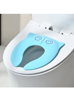 Buy Portable Kids Potty Training Seat Blue (spot opp bag) in UAE