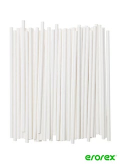 اشتري Drinking straw paper white في السعودية