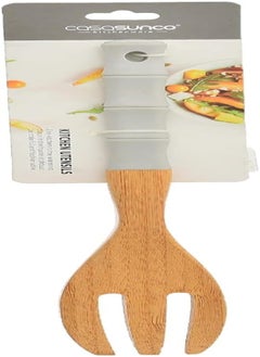 اشتري Danny Home SK-3115 Eco-Friendly Wooden Fork Flat ware deal Healthy And Durable For Everyday Use - Wooden في مصر