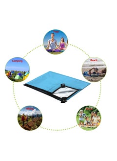 Buy Waterproof Camping Tarp, Sunshade,Tent Footprint, Beach Mat Blanket, Ground Mat for Picnic, Camping, Hiking in UAE